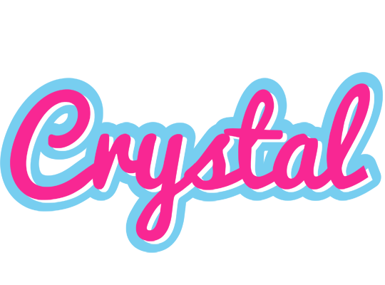 Crystal popstar logo