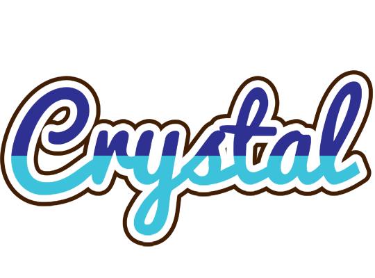 Crystal raining logo