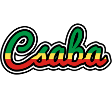 Csaba african logo