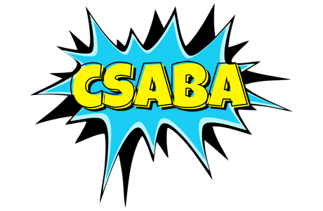 Csaba amazing logo