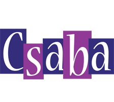 Csaba autumn logo