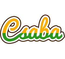 Csaba banana logo