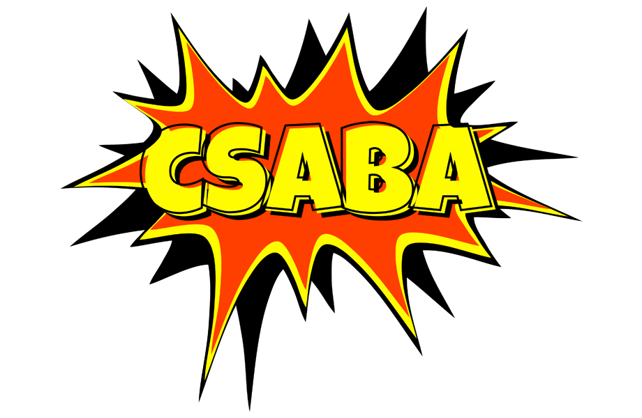 Csaba bazinga logo
