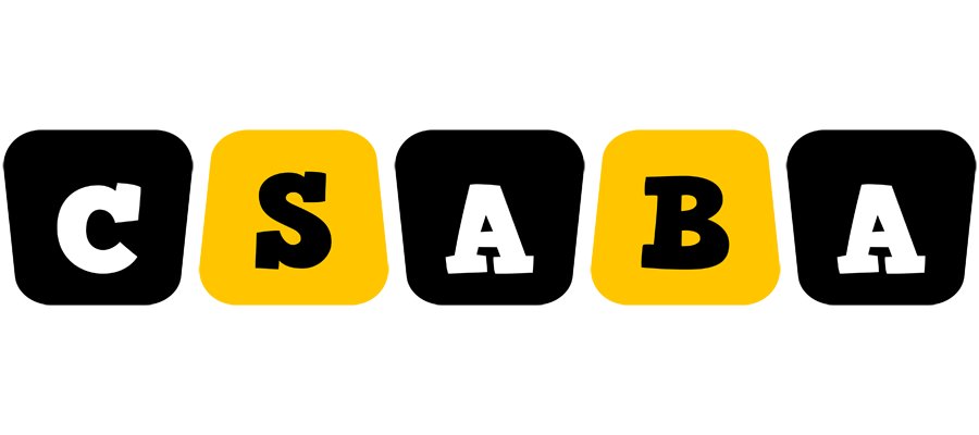 Csaba boots logo