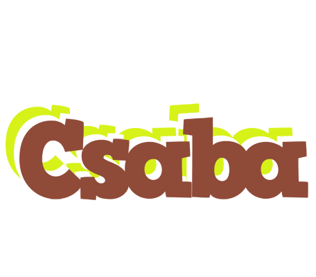 Csaba caffeebar logo