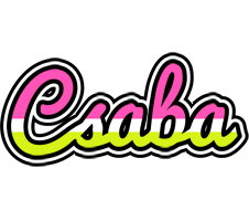 Csaba candies logo