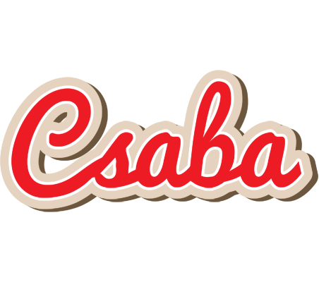 Csaba chocolate logo