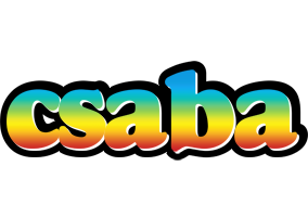 Csaba color logo