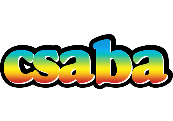 Csaba color logo