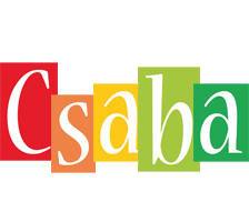 Csaba colors logo