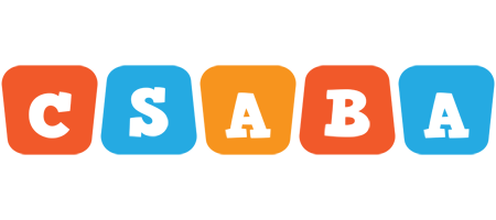 Csaba comics logo