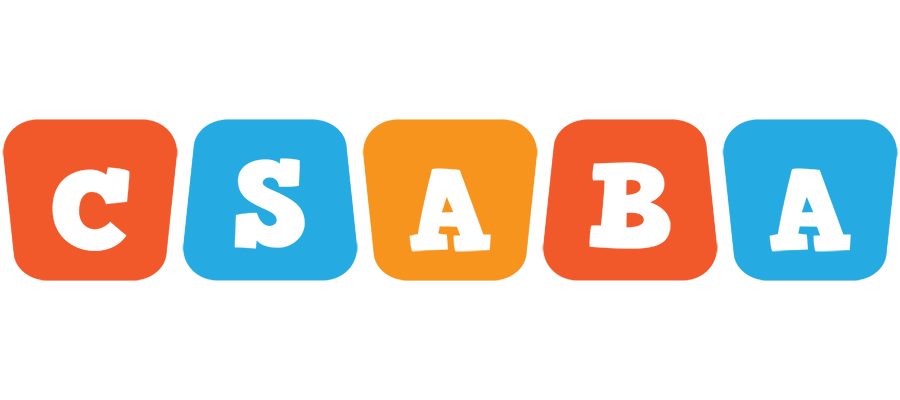 Csaba comics logo