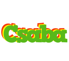 Csaba crocodile logo