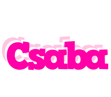 Csaba dancing logo