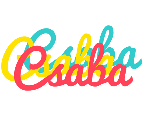 Csaba disco logo