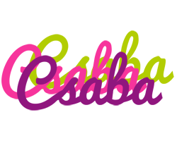 Csaba flowers logo