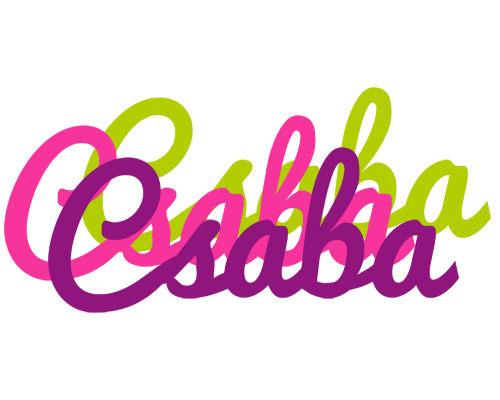 Csaba flowers logo