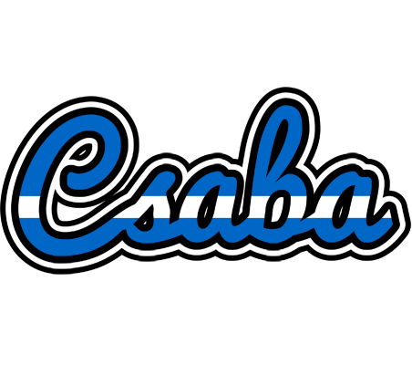 Csaba greece logo