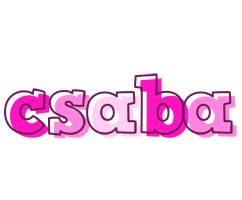 Csaba hello logo