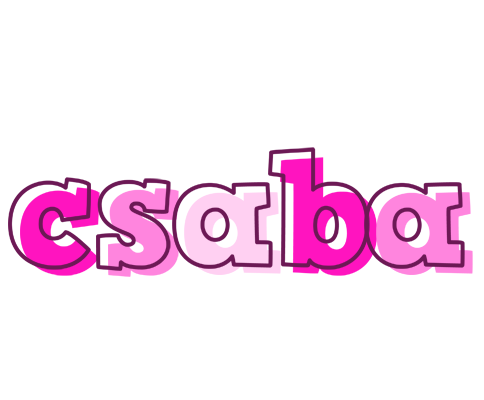 Csaba hello logo