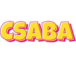 Csaba kaboom logo