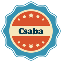 Csaba labels logo