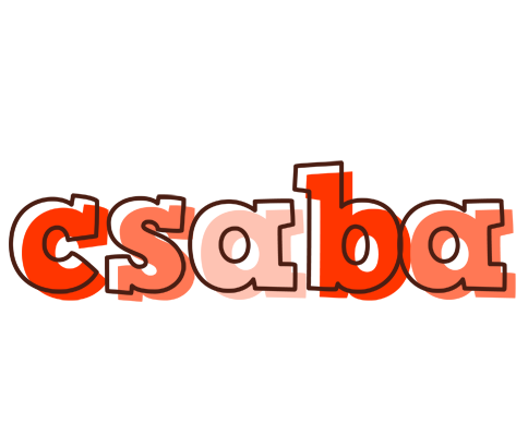Csaba paint logo