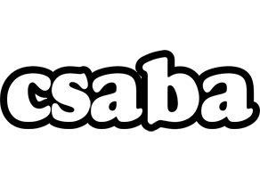 Csaba panda logo