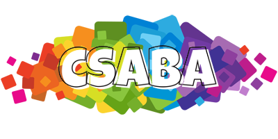 Csaba pixels logo