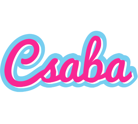Csaba popstar logo