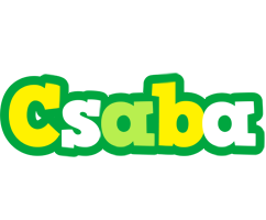 Csaba soccer logo