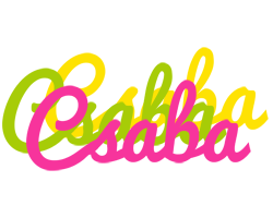 Csaba sweets logo