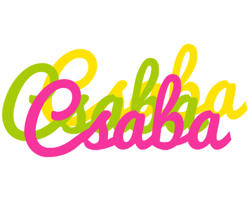 Csaba sweets logo