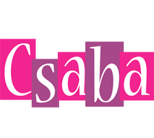 Csaba whine logo