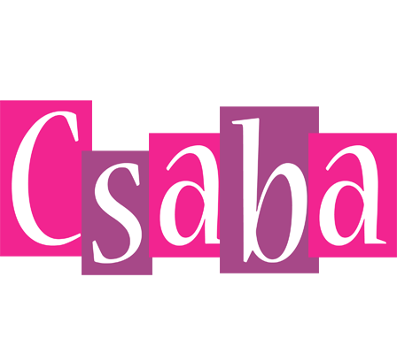 Csaba whine logo