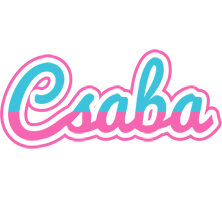 Csaba woman logo