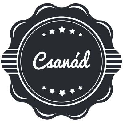 Csanád badge logo