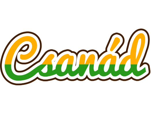 Csanád banana logo