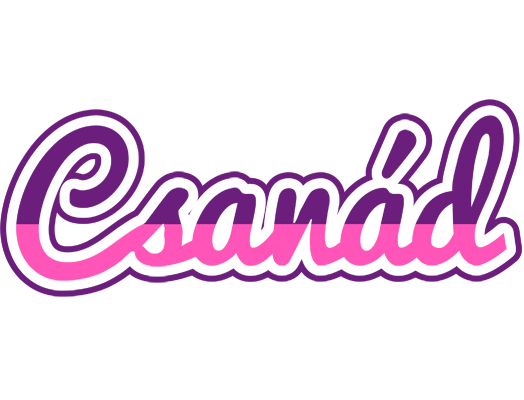 Csanád cheerful logo