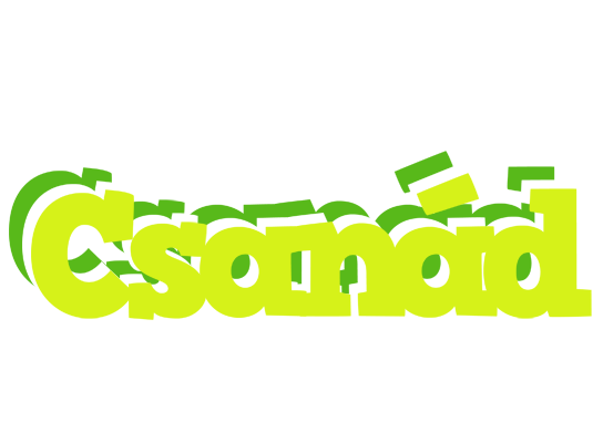 Csanád citrus logo