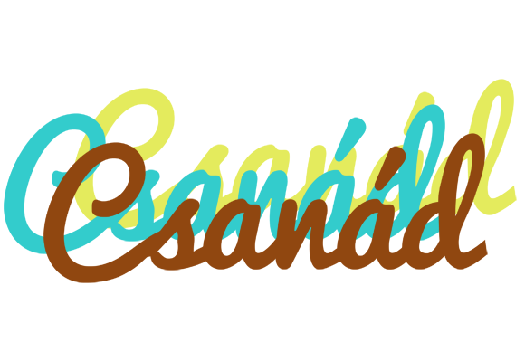 Csanád cupcake logo