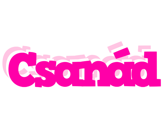 Csanád dancing logo