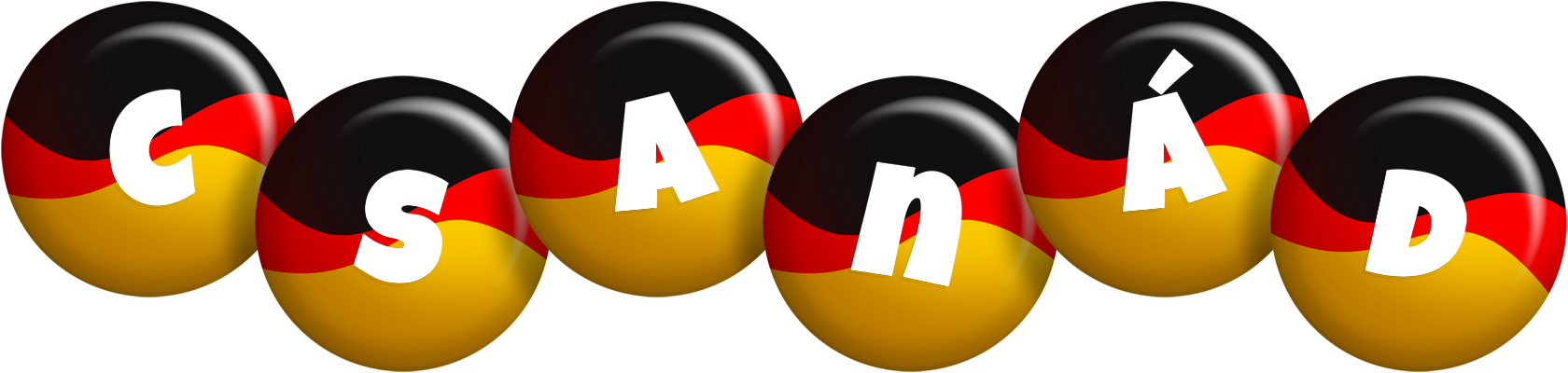 Csanád german logo