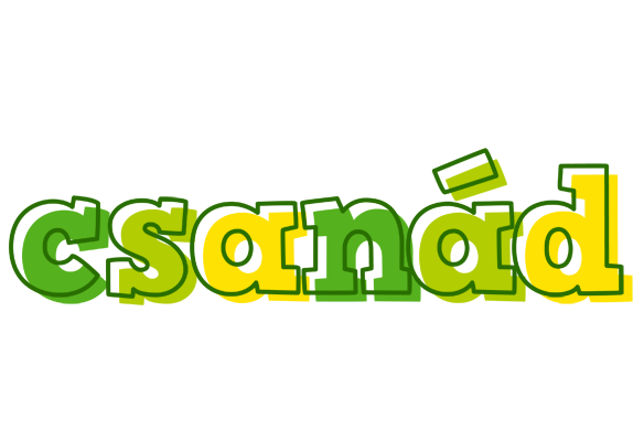 Csanád juice logo