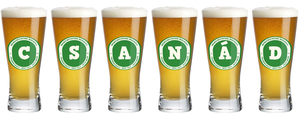 Csanád lager logo
