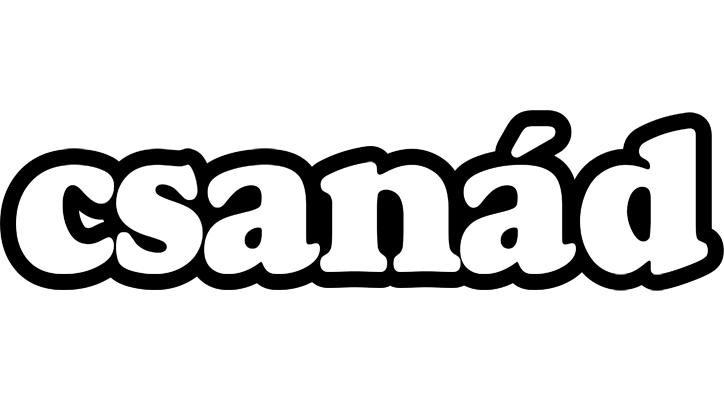 Csanád panda logo