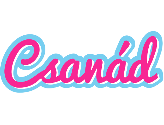 Csanád popstar logo