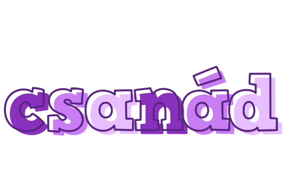 Csanád sensual logo