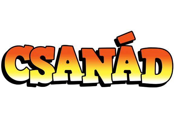 Csanád sunset logo