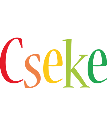 Cseke birthday logo